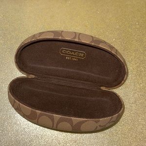 Coach hard sunglasses case